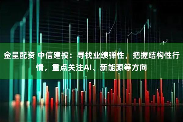 金呈配资 中信建投：寻找业绩弹性，把握结构性行情，重点关注AI、新能源等方向