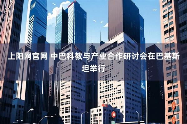 上阳网官网 中巴科教与产业合作研讨会在巴基斯坦举行