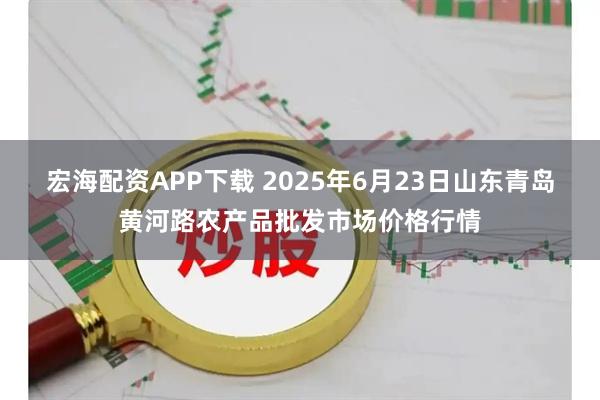 宏海配资APP下载 2025年6月23日山东青岛黄河路农产品批发市场价格行情