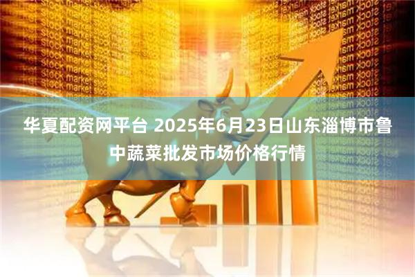 华夏配资网平台 2025年6月23日山东淄博市鲁中蔬菜批发市场价格行情