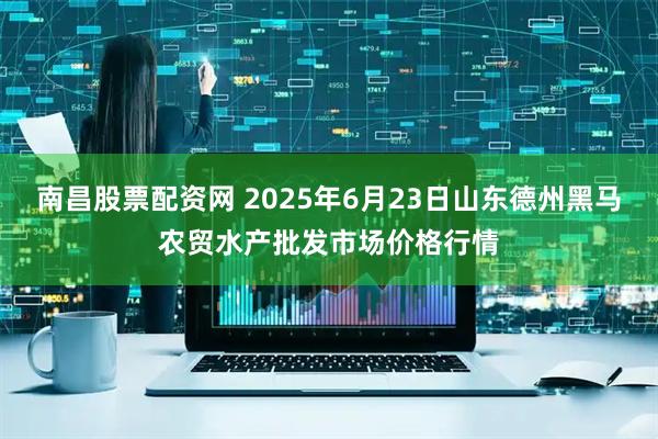 南昌股票配资网 2025年6月23日山东德州黑马农贸水产批发市场价格行情