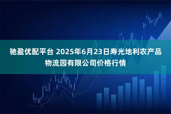 驰盈优配平台 2025年6月23日寿光地利农产品物流园有限公司价格行情